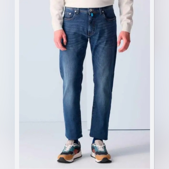 🟣BKE Alec Straigh Leg Regular Fit Stretch Denim Jeans Men's 30R 30L - Picture 1 of 8